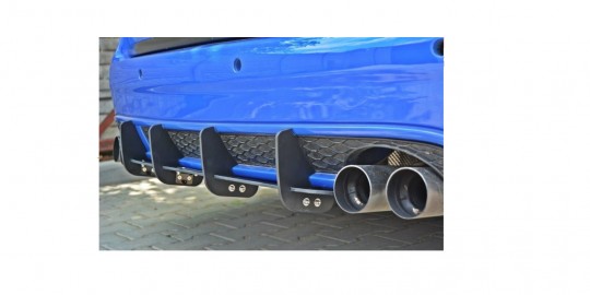 CAR ACCESSORIES - DIFFUSER REAR BUMPER SPLITTER